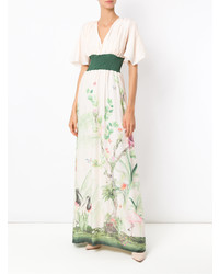 Бежевое вечернее платье от Isolda