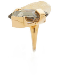 Бежевое кольцо от Marni