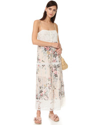 Бежевое кружевное платье от Zimmermann