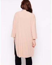 Женское бежевое пальто дастер от AX Paris