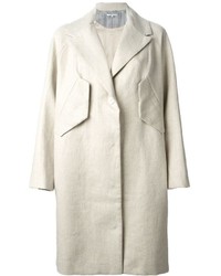 Женское бежевое пальто от Carven