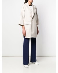 Женское бежевое пальто от Max Mara