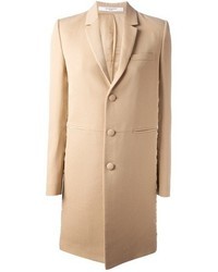 Женское бежевое пальто от Givenchy