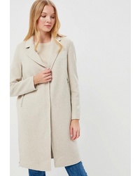 Женское бежевое пальто от Lime