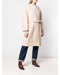 Женское бежевое пальто от Chloé