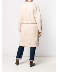 Женское бежевое пальто от Chloé