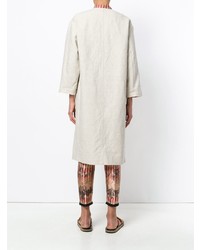 Женское бежевое пальто от Forte Forte