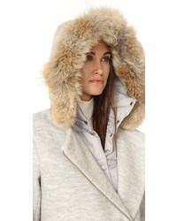 Женское бежевое пальто от Soia & Kyo