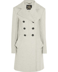 Женское бежевое пальто от Vivienne Westwood