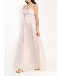 Бежевое платье-макси от Apart