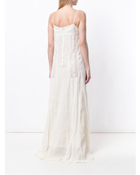 Бежевое платье-миди от Twin-Set