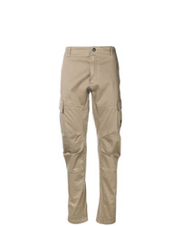 Бежевые брюки карго от CP Company
