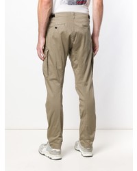 Бежевые брюки карго от CP Company