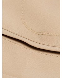 Бежевые брюки-клеш от Chloé