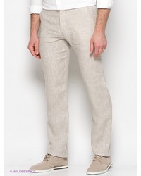 Бежевые брюки чинос от Berkytt