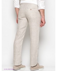 Бежевые брюки чинос от Berkytt