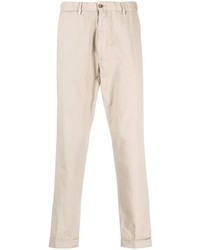 Бежевые брюки чинос от Briglia 1949