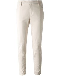 Женские бежевые брюки чинос от Brunello Cucinelli