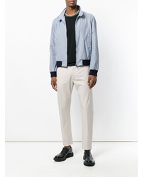 Бежевые брюки чинос от Prada