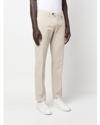 Бежевые брюки чинос от Canali