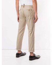Бежевые брюки чинос от Dolce & Gabbana