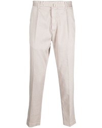 Бежевые брюки чинос от Dell'oglio
