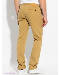 Бежевые брюки чинос от F5