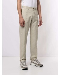 Бежевые брюки чинос от Maison Margiela