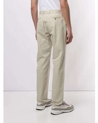 Бежевые брюки чинос от Maison Margiela