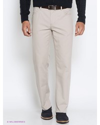 Бежевые брюки чинос от Oodji