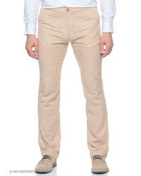 Бежевые брюки чинос от Sela