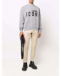 Бежевые брюки чинос от DSQUARED2