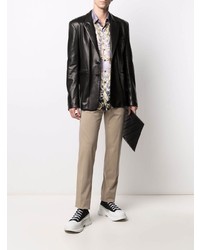 Бежевые брюки чинос от Philipp Plein