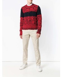 Бежевые брюки чинос от Burberry