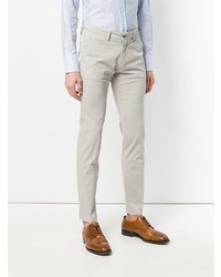 Бежевые брюки чинос от Briglia 1949