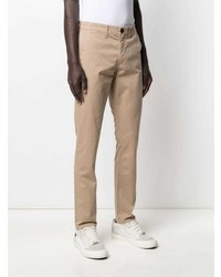 Бежевые брюки чинос от Sun 68