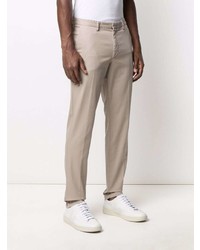 Бежевые брюки чинос от BOSS HUGO BOSS