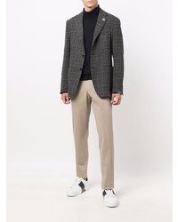 Бежевые брюки чинос от Lardini