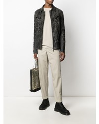 Бежевые брюки чинос от Transit