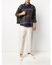 Бежевые брюки чинос от Danton