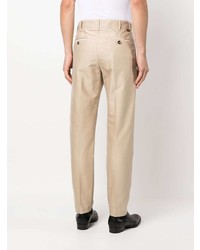 Бежевые брюки чинос от Tom Ford