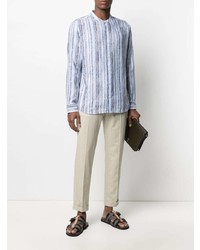 Бежевые брюки чинос от Z Zegna