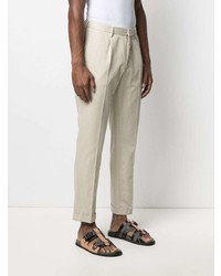 Бежевые брюки чинос от Z Zegna