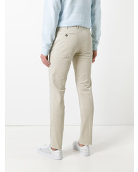 Бежевые брюки чинос от Pt01