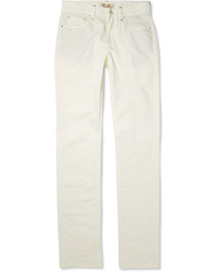Мужские бежевые брюки от Loro Piana