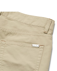Мужские бежевые брюки от Loro Piana
