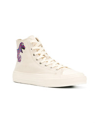Мужские бежевые высокие кеды от Ps By Paul Smith