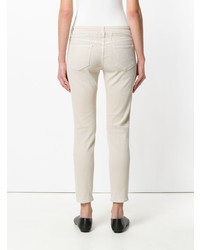 Бежевые джинсы скинни от Closed