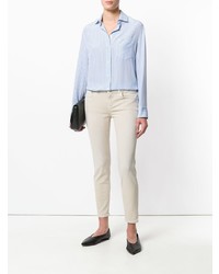 Бежевые джинсы скинни от Closed