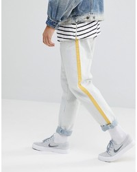 Мужские бежевые джинсы от ASOS DESIGN